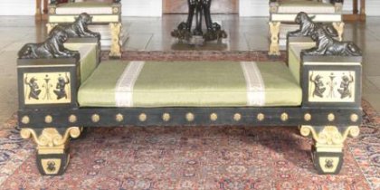 Low couch from the Thomas Hope suite
