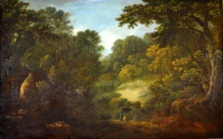 A View of the Villa Chigi at Ariccia