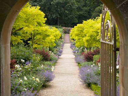 The archway entering the Four Seasons Walled Garden