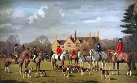 The Belvoir Hunt (No.128) by Charles Church The Belvoir Hunt (No.128) by Charles Church