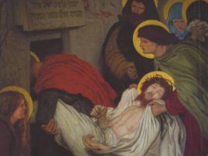 The Entombment (No.94) by Ford Madox Brown The Entombment (No.94) by Ford Madox Brown
